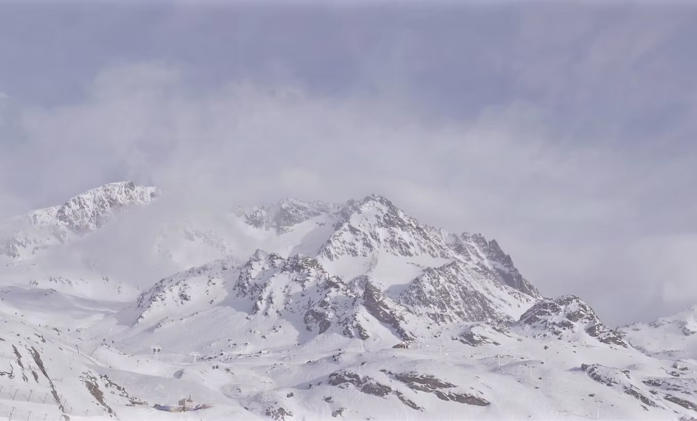 Snowy mountains